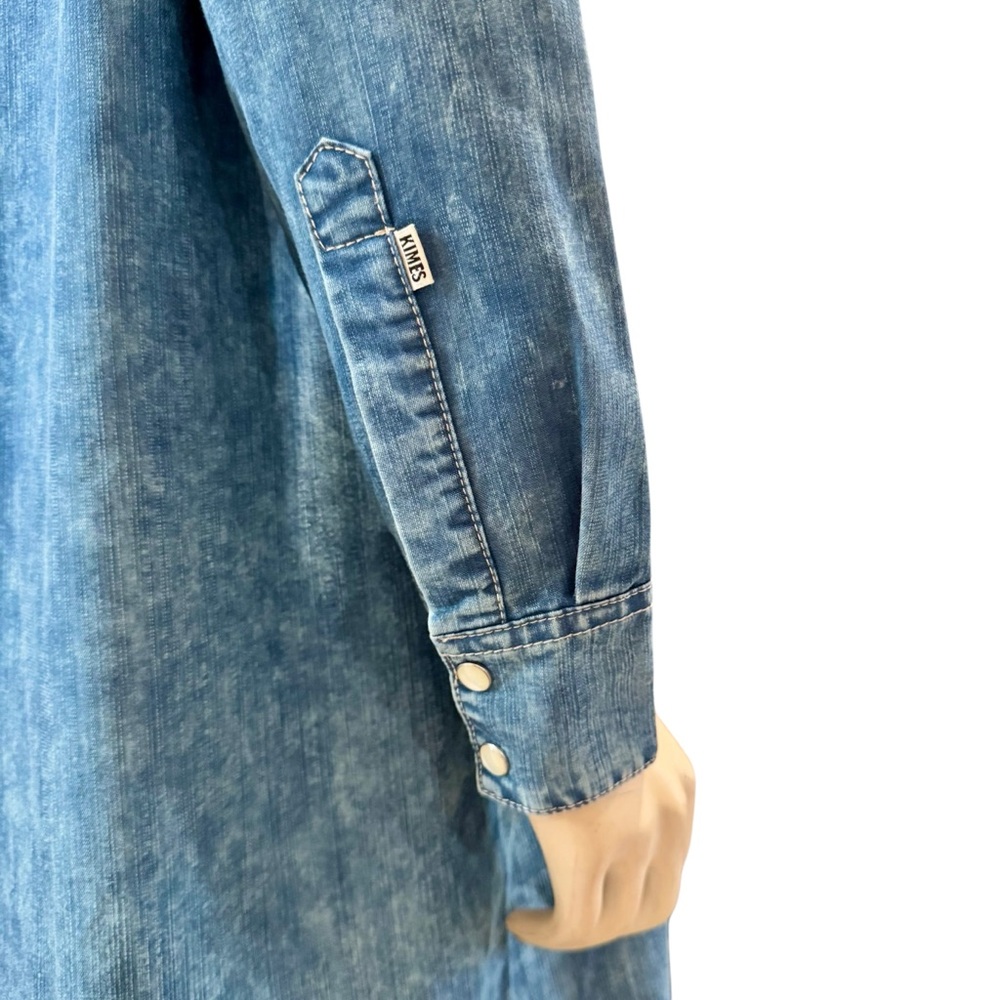 Kimes Ranch Sundowner Chambray Shirt Dress - Picture 10 of 16